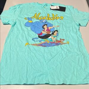 Disney Aladdin Blue Short Sleeve Tee